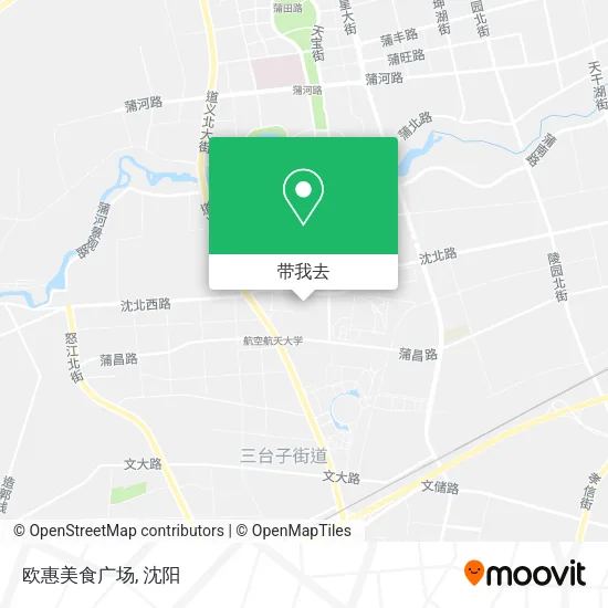 欧惠美食广场地图