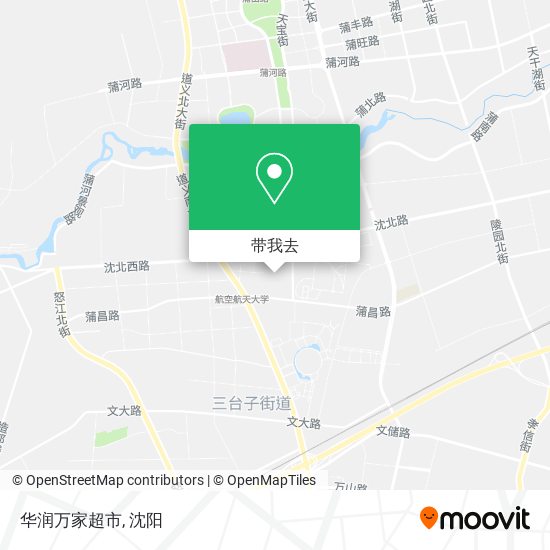 华润万家超市地图