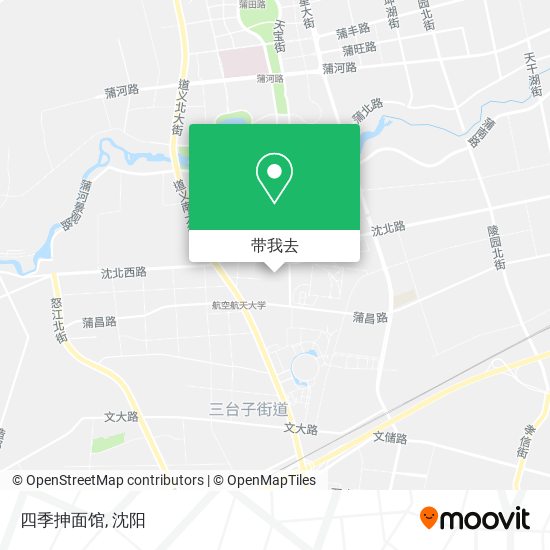 四季抻面馆地图
