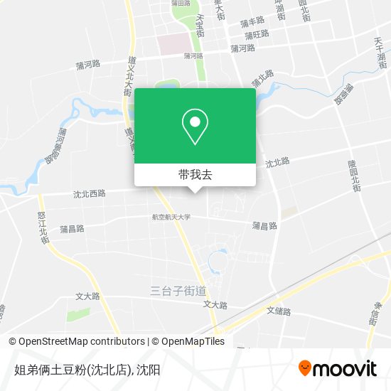 姐弟俩土豆粉(沈北店)地图