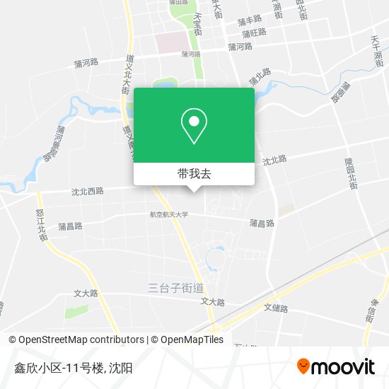 鑫欣小区-11号楼地图