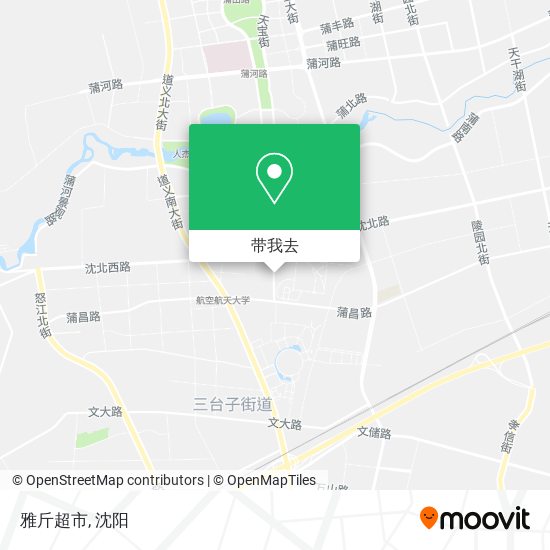 雅斤超市地图