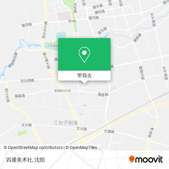 四通美术社地图