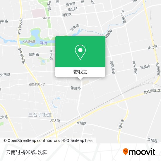 云南过桥米线地图