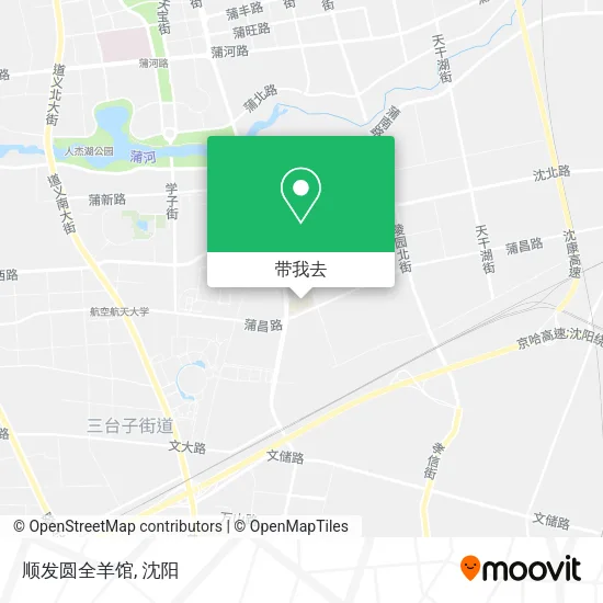 顺发圆全羊馆地图