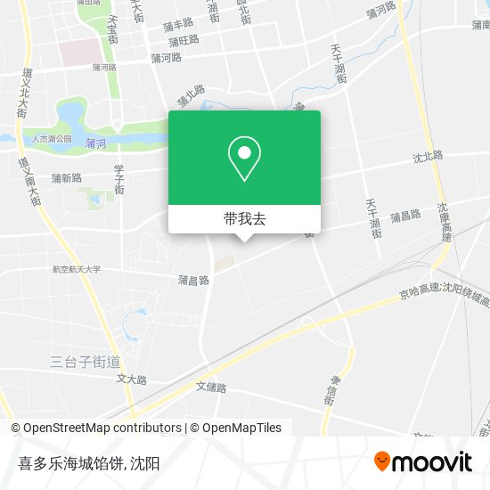 喜多乐海城馅饼地图