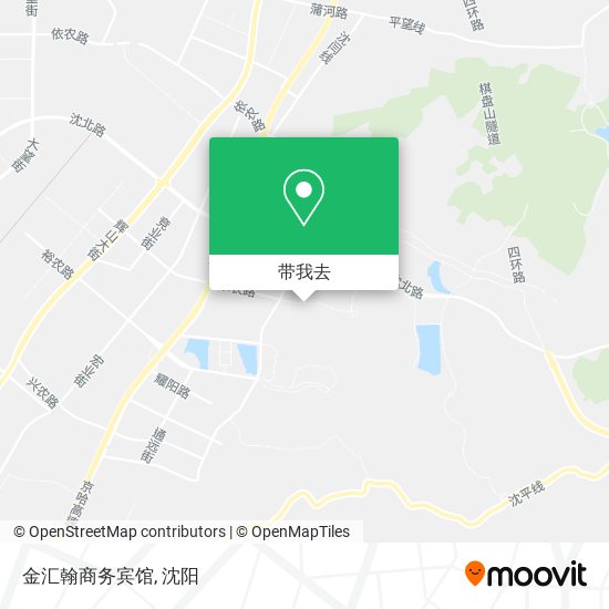 金汇翰商务宾馆地图