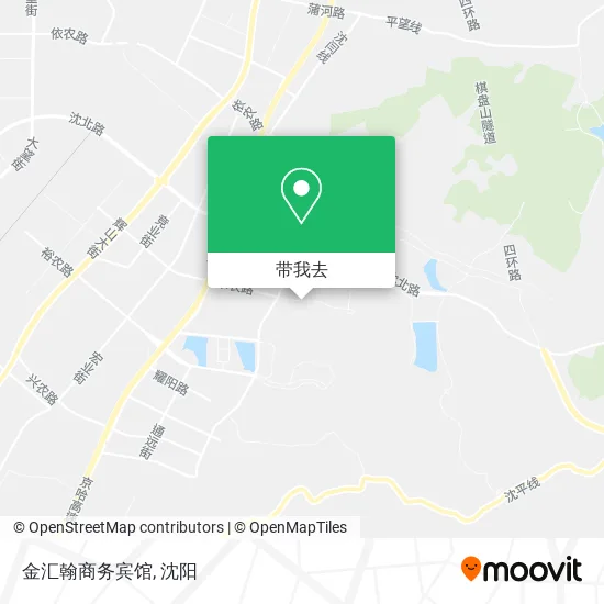金汇翰商务宾馆地图
