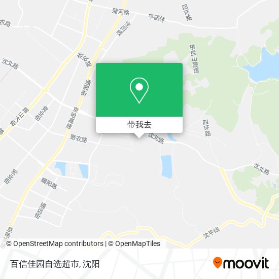 百信佳园自选超市地图