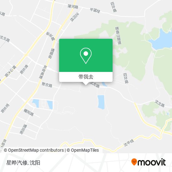 星晔汽修地图