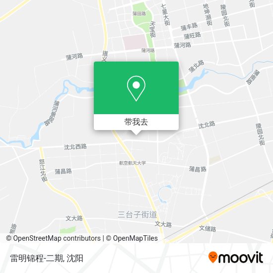 雷明锦程-二期地图