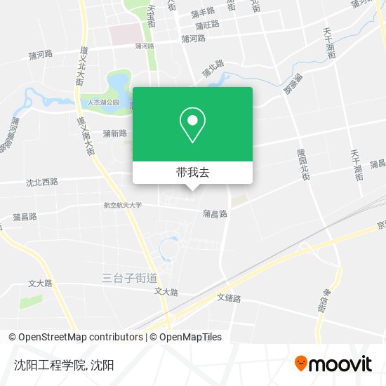 沈阳工程学院地图