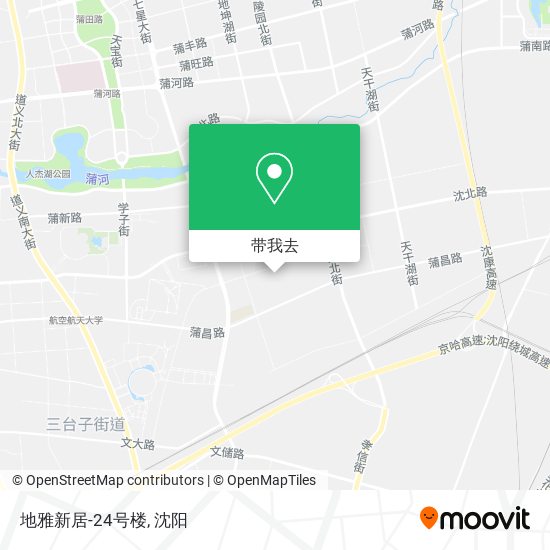 地雅新居-24号楼地图