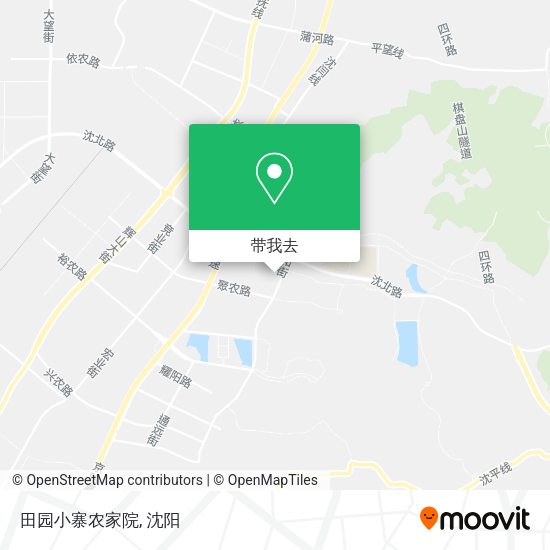 田园小寨农家院地图
