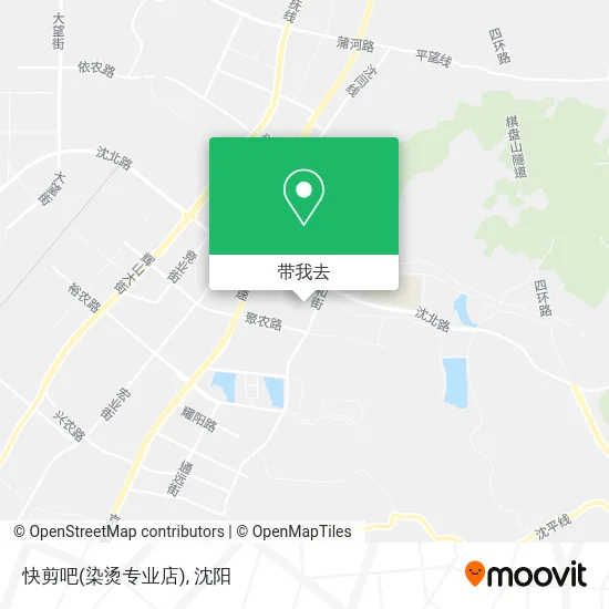 快剪吧(染烫专业店)地图