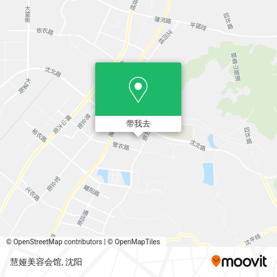 慧娅美容会馆地图