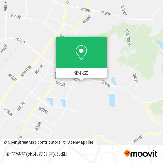 新药特药(水木康分店)地图