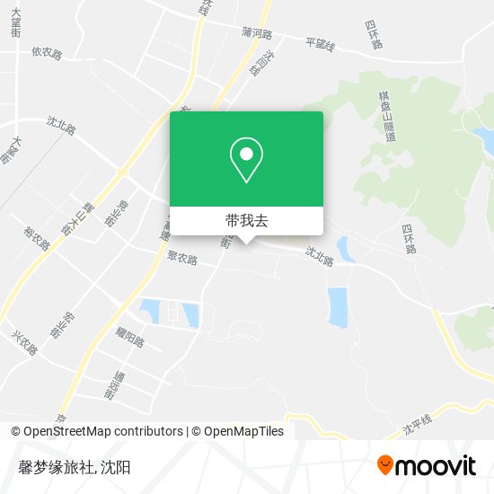 馨梦缘旅社地图