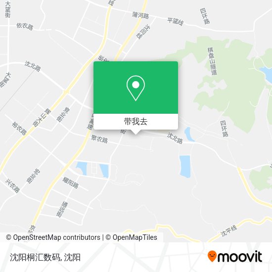 沈阳桐汇数码地图