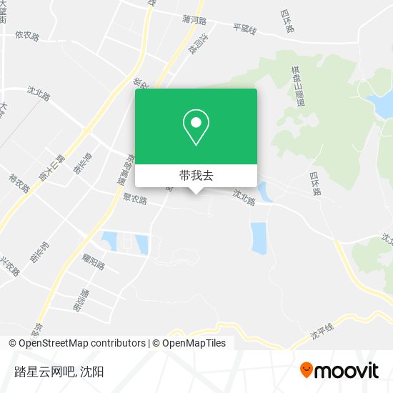 踏星云网吧地图