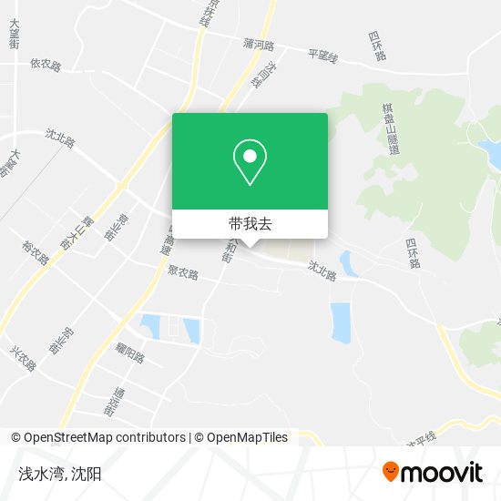 浅水湾地图