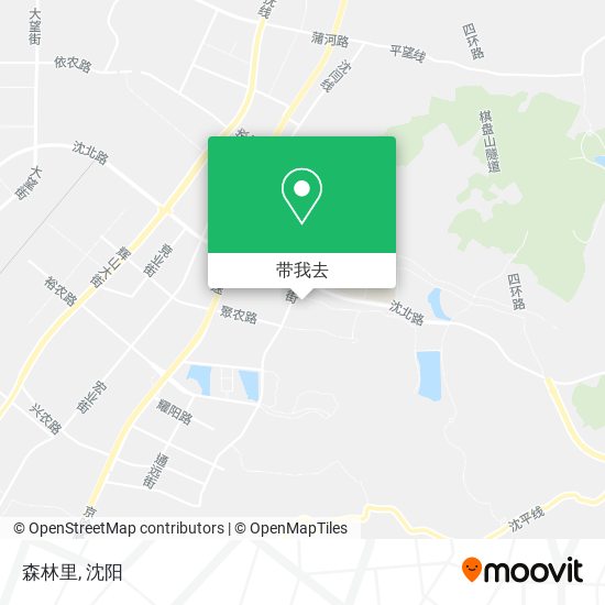 森林里地图
