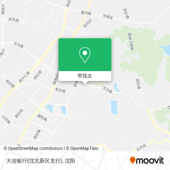 大连银行(沈北新区支行)地图
