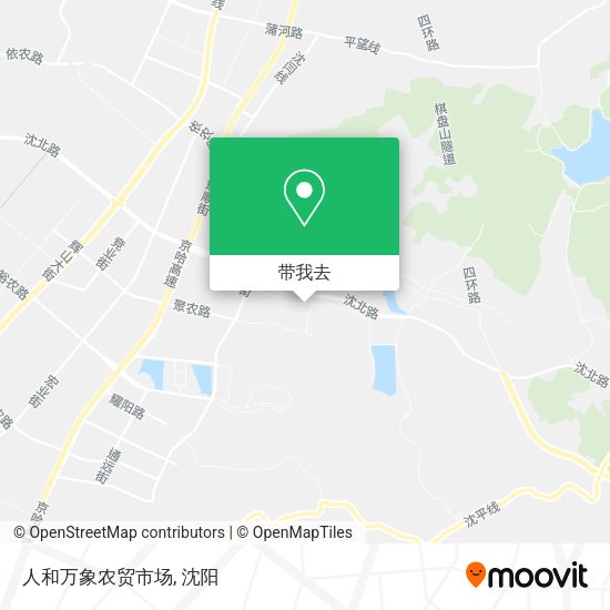人和万象农贸市场地图