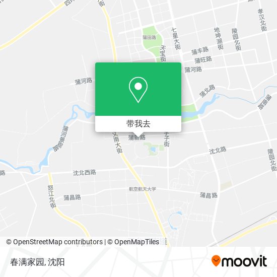 春满家园地图
