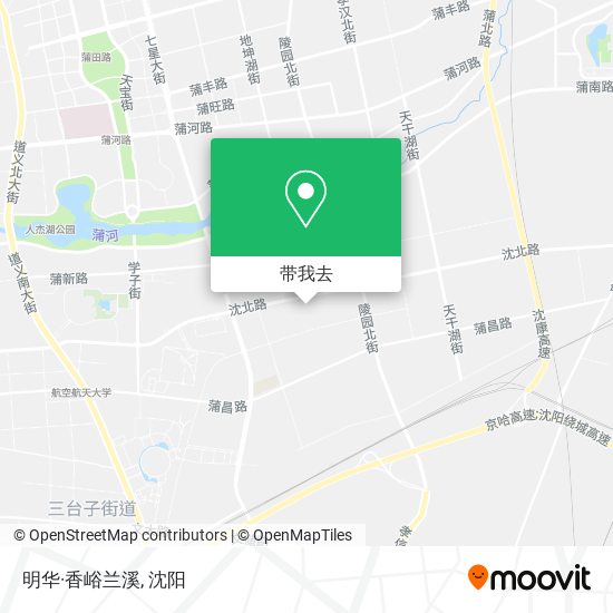 明华·香峪兰溪地图