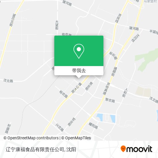 辽宁康福食品有限责任公司地图
