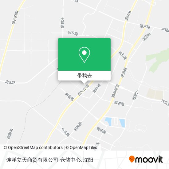 连洋立天商贸有限公司-仓储中心地图