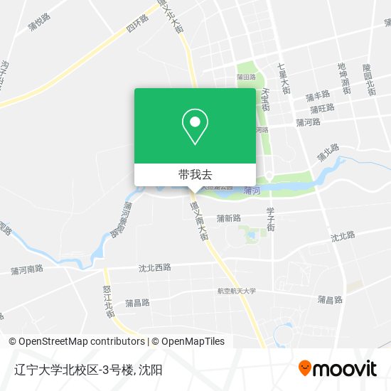 辽宁大学北校区-3号楼地图