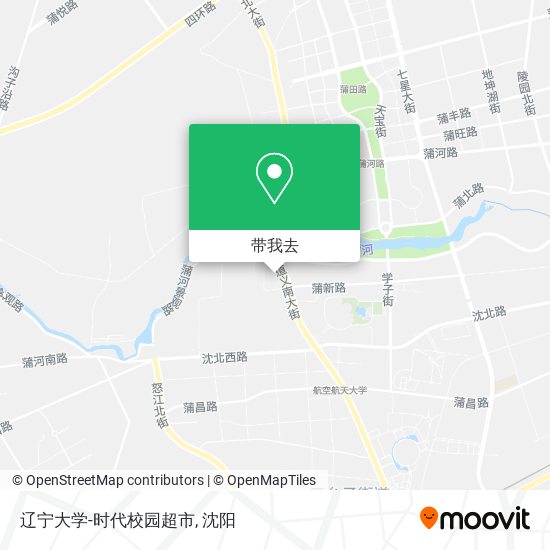 辽宁大学-时代校园超市地图