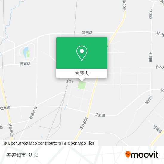 箐箐超市地图