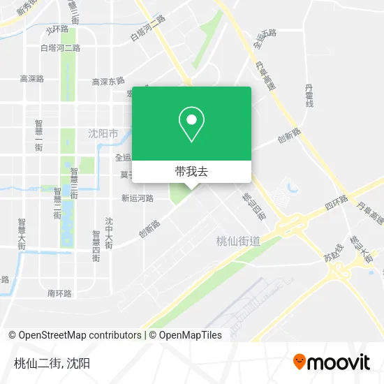 桃仙二街地图