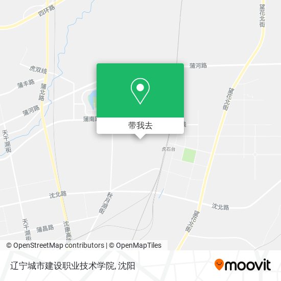 辽宁城市建设职业技术学院地图