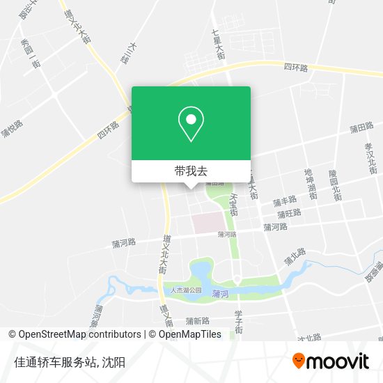 佳通轿车服务站地图