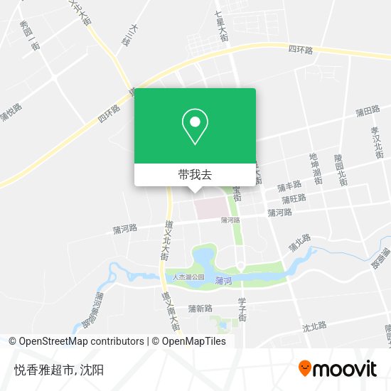 悦香雅超市地图