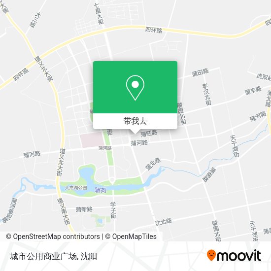 城市公用商业广场地图