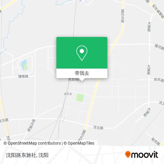 沈阳路东旅社地图