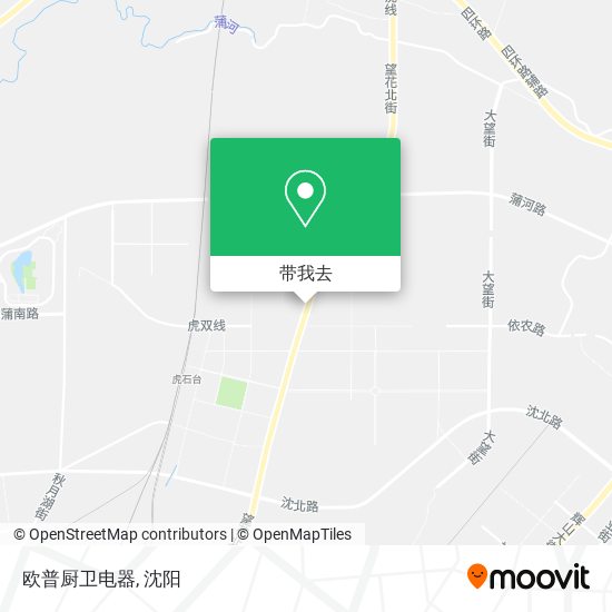 欧普厨卫电器地图