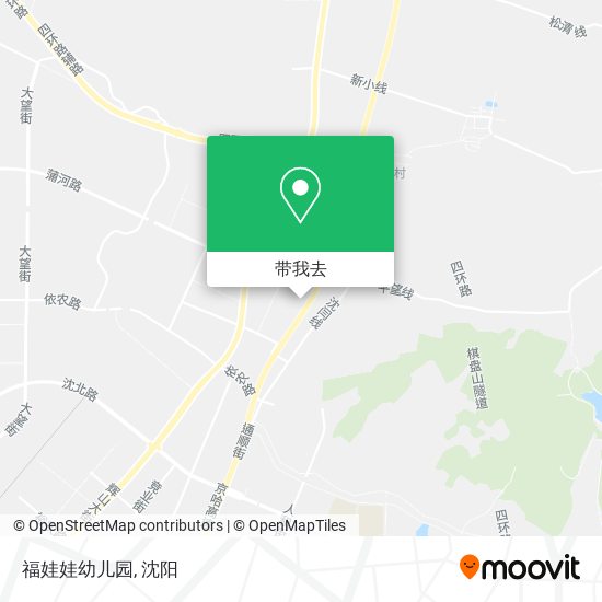 福娃娃幼儿园地图