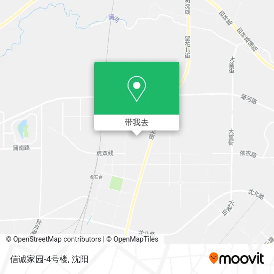 信诚家园-4号楼地图