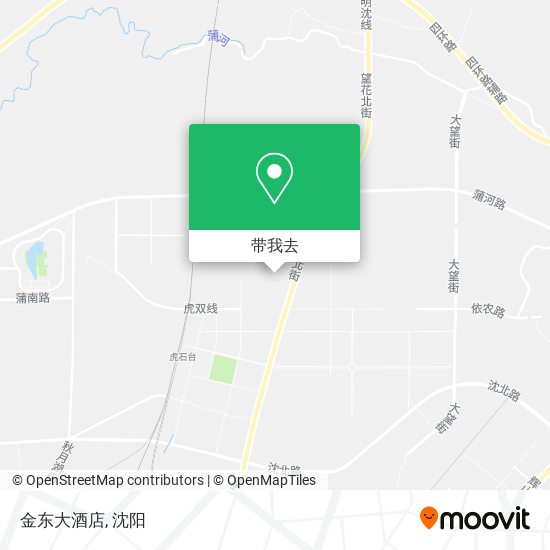 金东大酒店地图