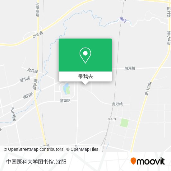 中国医科大学图书馆地图