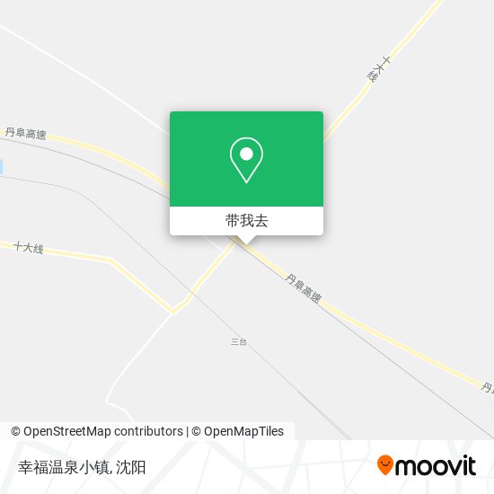幸福温泉小镇地图