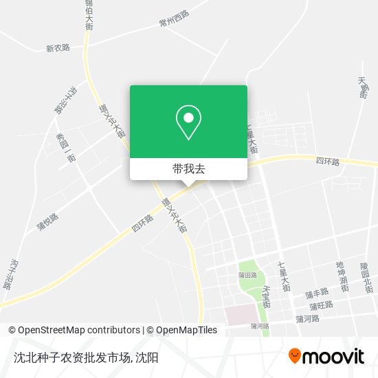 沈北种子农资批发市场地图