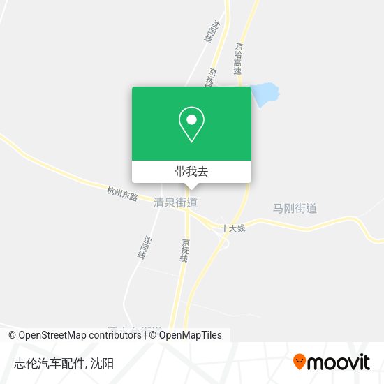 志伦汽车配件地图