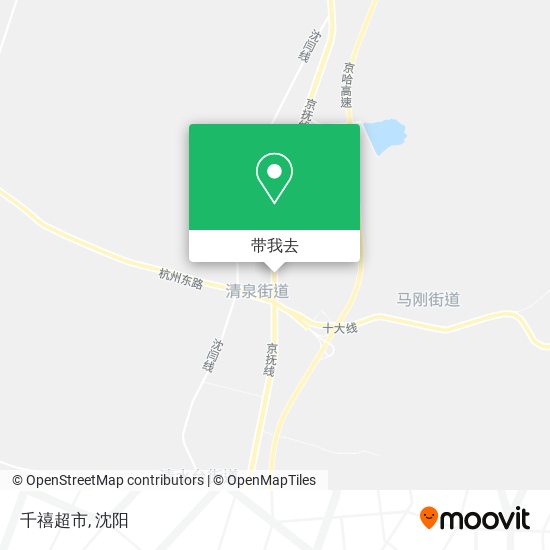 千禧超市地图